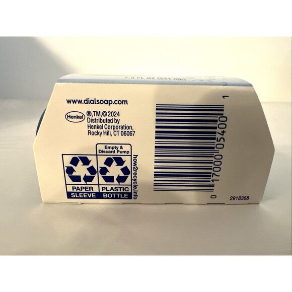 6 Pack Dial Foaming Antibacterial Hand Wash Aloe Spring Water Scent 7.5 fl oz - Picture 6 of 7